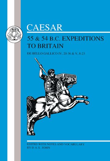 Caesar's Expeditions to Britain, 55 & 54 BC cover