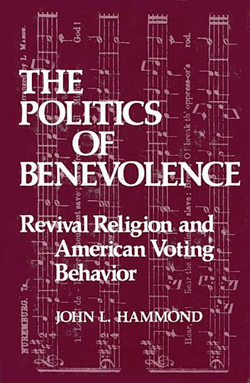 The Politics of Benevolence cover