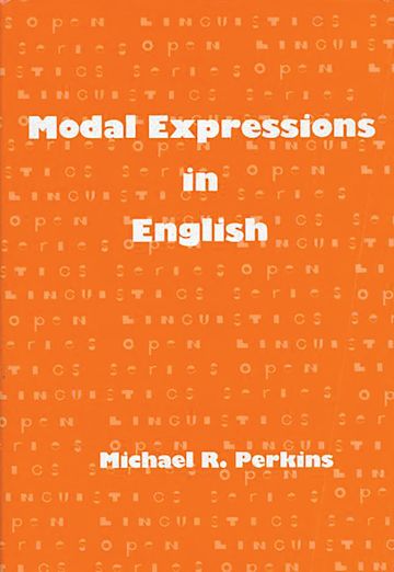 Modal Expressions in English cover