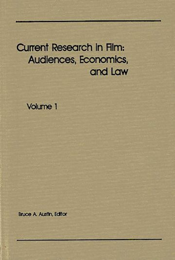 Current Research in Film cover
