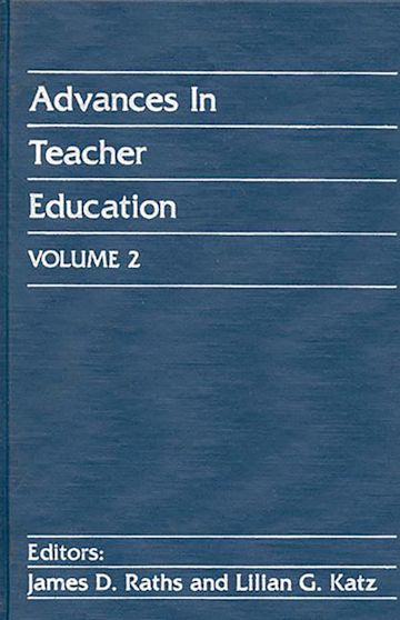 Advances in Teacher Education, Volume 2 cover