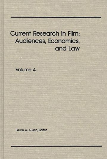 Current Research in Film cover