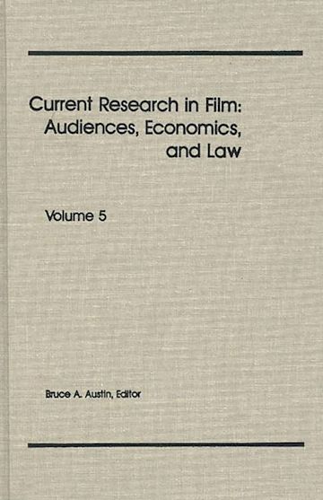 Current Research in Film cover