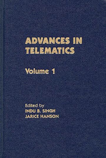 Advances in Telematics, Volume 1 cover