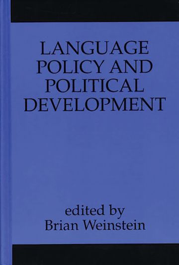 Language Policy and Political Development cover