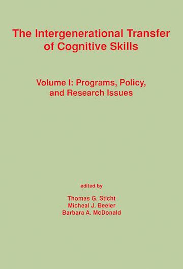 The Intergenerational Transfer of Cognitive Skills cover