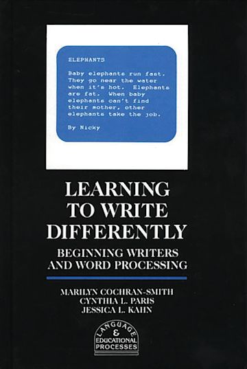 Learning to Write Differently cover