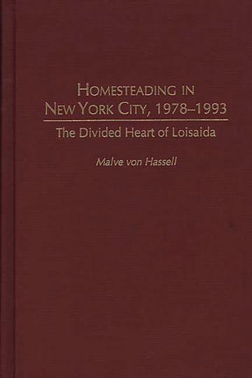 Homesteading in New York City, 1978-1993 cover