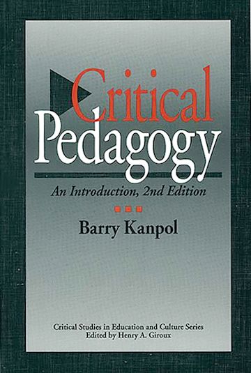 Critical Pedagogy cover