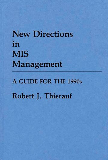 New Directions in MIS Management cover