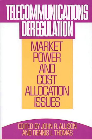 Telecommunications Deregulation cover