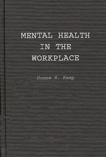 Mental Health in the Workplace cover