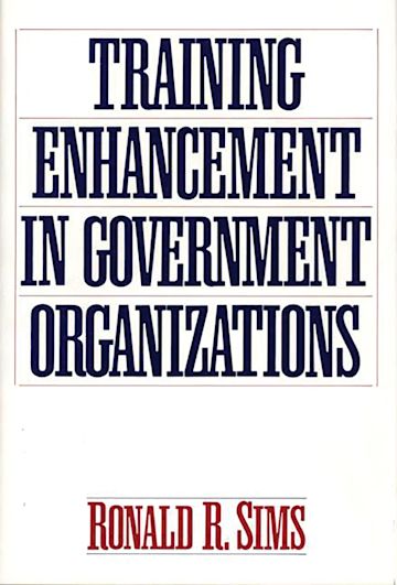 Training Enhancement in Government Organizations cover