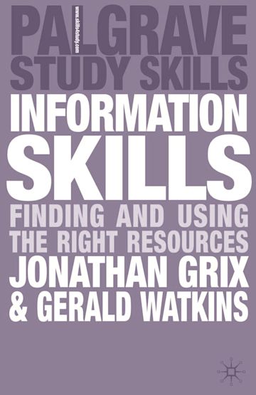 Information Skills cover