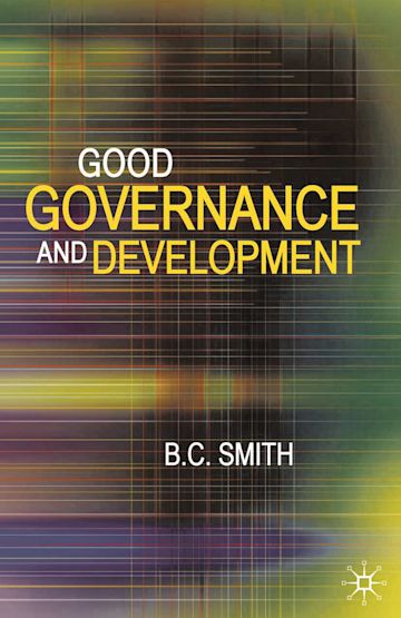 Good Governance and Development cover