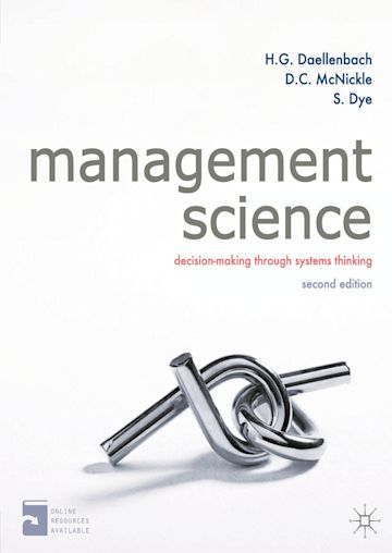 Management Science cover