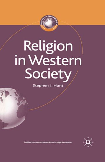 Religion in Western Society cover