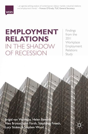 Employment Relations in the Shadow of Recession cover