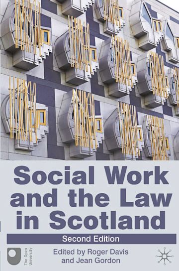 Social Work and the Law in Scotland cover