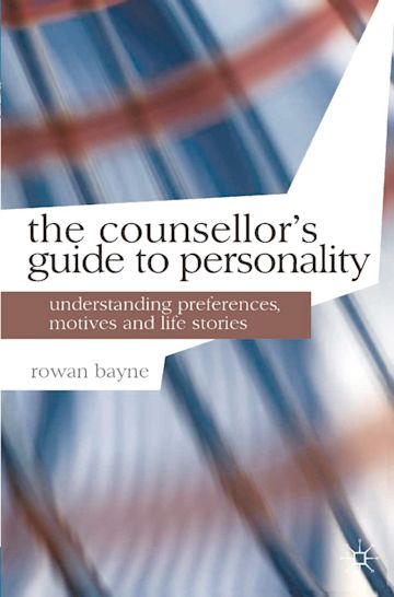 The Counsellor's Guide to Personality cover