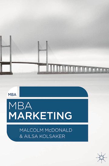 MBA Marketing cover