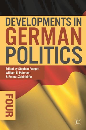 Developments in German Politics 4 cover