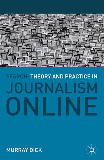 Search: Theory and Practice in Journalism Online cover