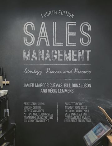 Sales Management cover