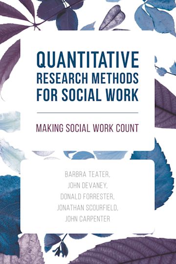 Quantitative Research Methods for Social Work cover