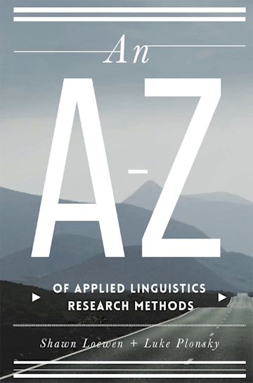 An A–Z of Applied Linguistics Research Methods cover