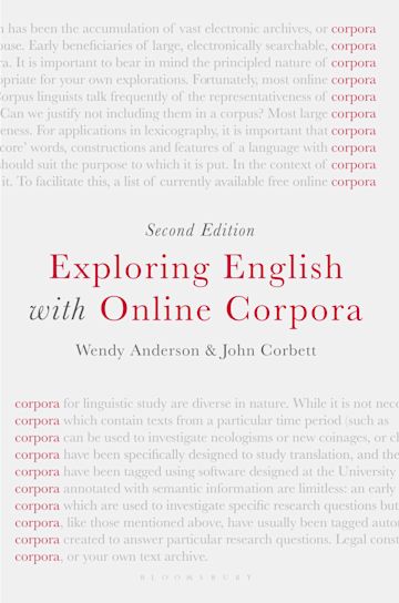 Exploring English with Online Corpora cover