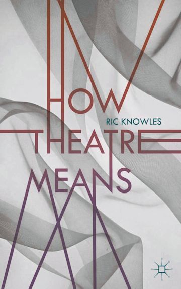 How Theatre Means cover