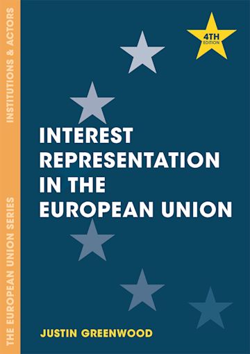 Interest Representation in the European Union cover