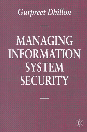 Managing Information System Security cover