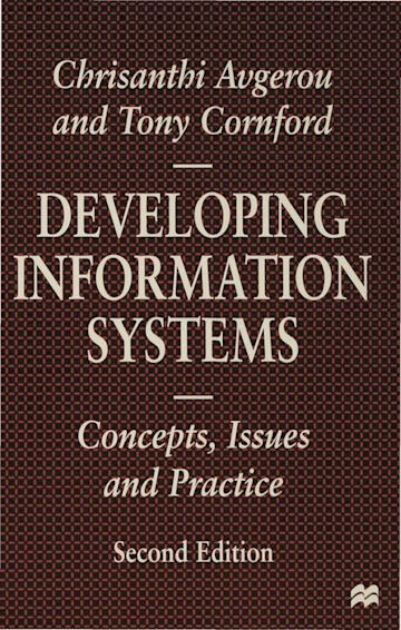 Developing Information Systems cover