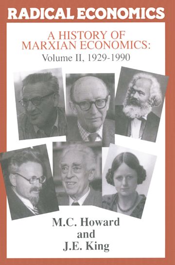 A History of Marxian Economics cover