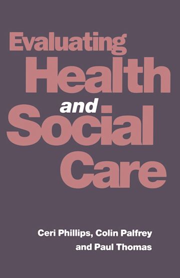 Evaluating Health and Social Care cover