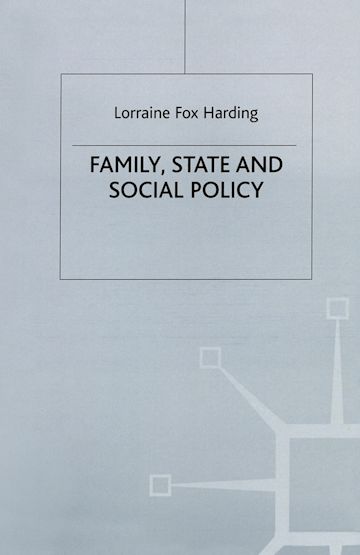 Family, State and Social Policy cover