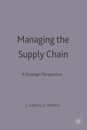 Managing the Supply Chain cover