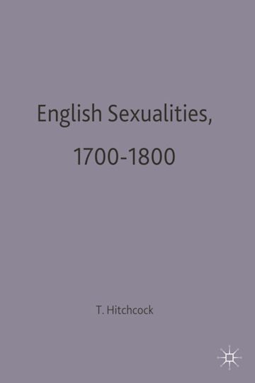 English Sexualities, 1700–1800 cover