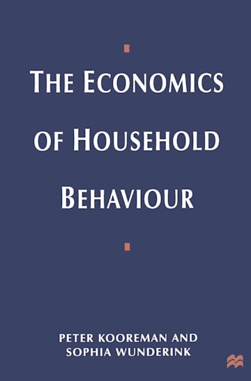 The Economics of Household Behavior cover