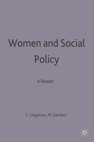 Women and Social Policy cover