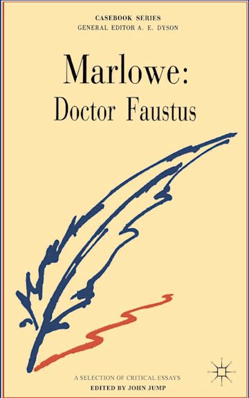 Marlowe: Doctor Faustus cover