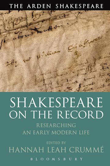 Shakespeare  on the Record cover