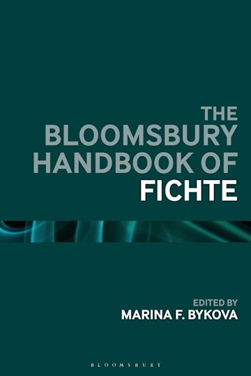 The Bloomsbury Handbook of Fichte cover