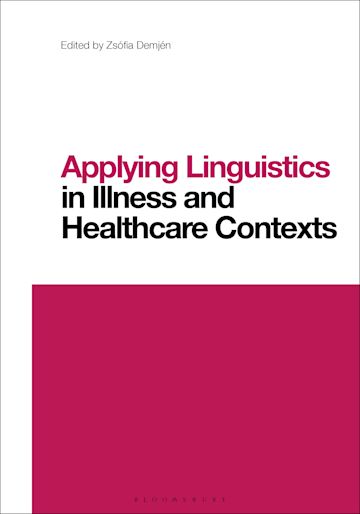 Applying Linguistics in Illness and Healthcare Contexts cover