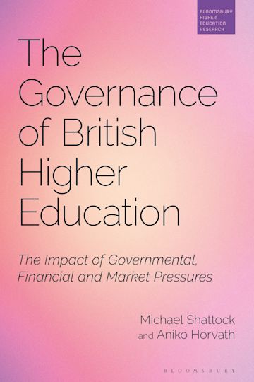 The Governance of British Higher Education cover