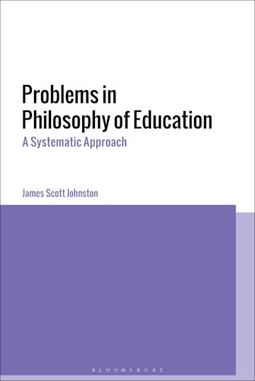 Problems in Philosophy of Education cover