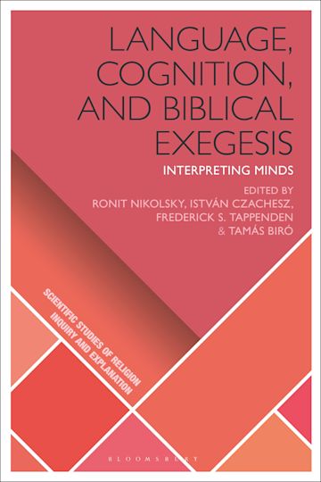 Language, Cognition, and Biblical Exegesis cover