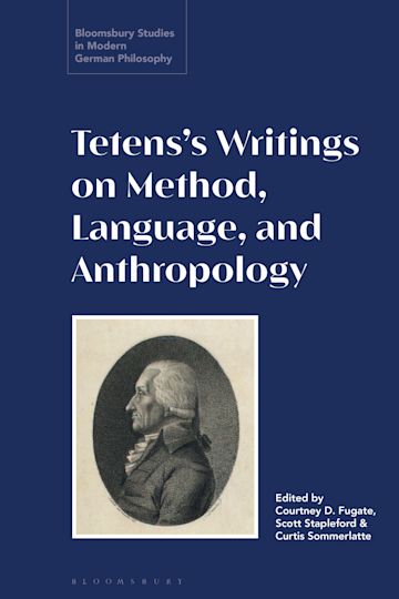 Tetens’s Writings on Method, Language, and Anthropology cover